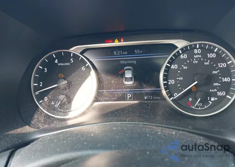 2021 Nissan Sentra Sr из США, поврежденный, VIN 3N1AB8DV1MY242765